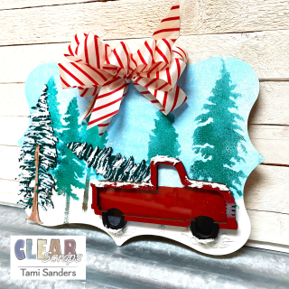 Clear_scraps_red_truck_christmas_decor_wood_stencil_shaker