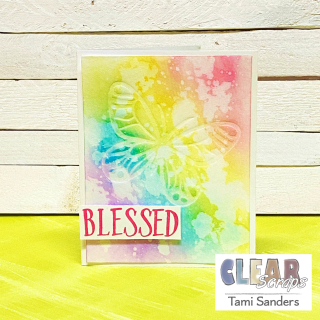 Clear_scraps_chipboard_embellishment_butterfly_card_emboss_technique_tamisanders_complete