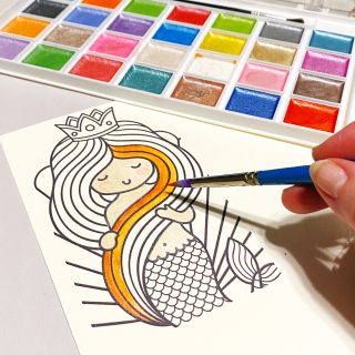 Clear_scraps_mermaid_fin_shaker_sign_bath_wood_tsanders_color