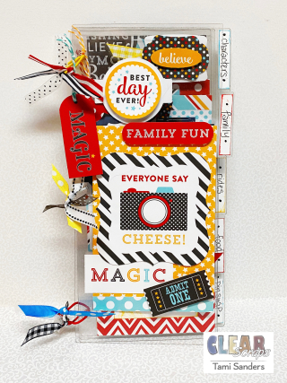 Clear_scraps_acrylic_slimline_mini_album_disney_tami_sanders