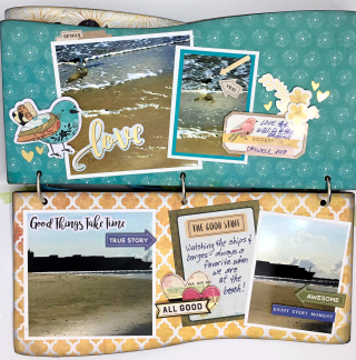 Clear_Scraps_Slimline Album_Mermaid Tales close up 5(1)