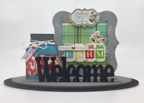 Clear_Scraps_Changeable Frameable_Farmhouse Welcom