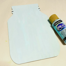 Clear_scraps_mason_jar_wood_shape_choose_happy_script_word_stencil_paint