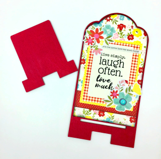 Clear_Scraps_Phone Stand_laugh often close up(1)