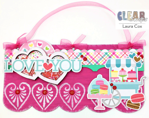 Clear_Scraps_Slimline Scallop Album_Love You Valentine(1)