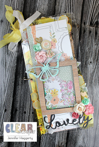 Clear_Scraps_Acrylic_Wave_Slimline_Album Clear_Scraps_Acrylic_Wave_Slimline_Album