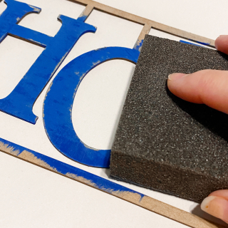 Clear_scraps_howdy_rodeo_western_cowboy_sign_welcome_chipboard_wood_pallet_texas_barbed_wire_stencil_emboss_sanders_denim