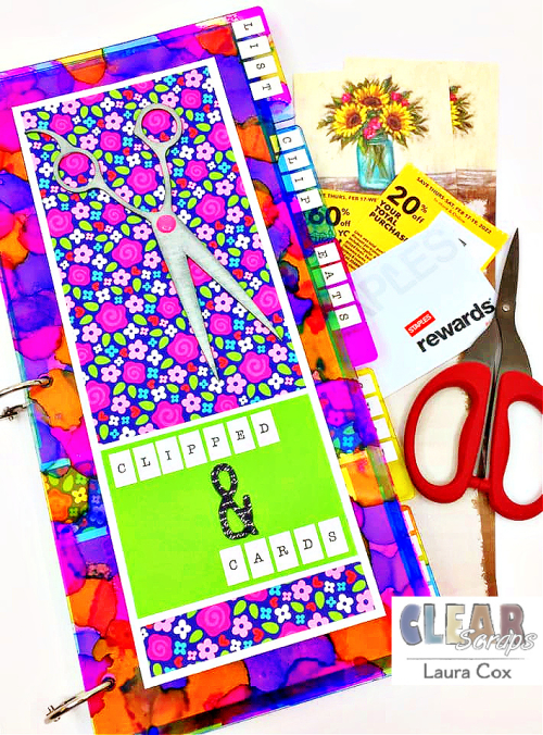 Clear_Scraps_Acrylic Slimline Tab Album_Acrylic Organizer(1)