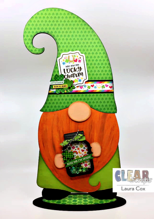 Clear_Scraps_XL Wood Gnome_Lucky Leprechaun(1)