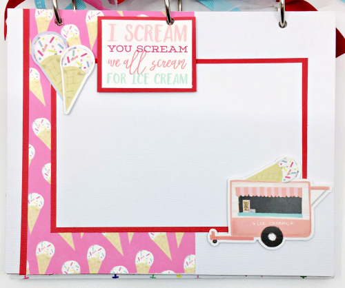 Clear_Scraps_Chipboard Album_Hello Summer page 3(1)