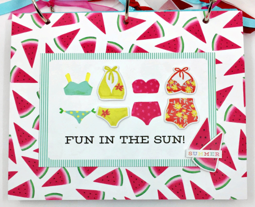 Clear_Scraps_Chipboard Album_Hello Summer page 8(1)