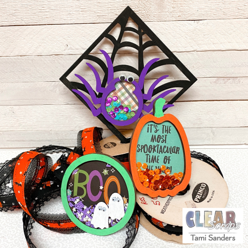 Clear_scraps_shakers_halloween_boo_ghost_pumpkin_spider_web_chipboard_decor_holiday_posca_pens_markers_tami_sanders