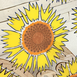 Clear_scraps_sunflower_acrylic_stencil_hello_wood_title_posca_paint_pen_marker_sign_sunflowers_decor_fall_tami_sanders_cu