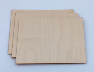Clear Scraps rectangle wood shape