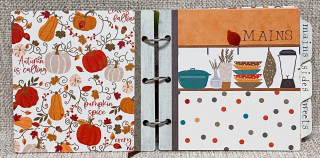 Clear_scraps_thanksgiving_fall_autumn_recipes_family_chipboard_6X6_mini_album_pumpkins_stacked_tami_sanders_mains