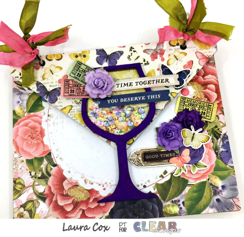 Clear_Scraps_Chipboard Album_Good Times-Great Wine(1)