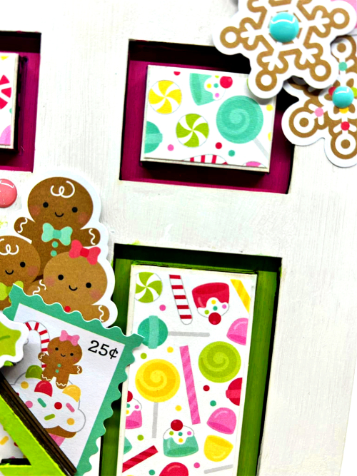 Clear_Scraps_Wooden Door Decor_Merry & Bright Welcome close up 3(1)