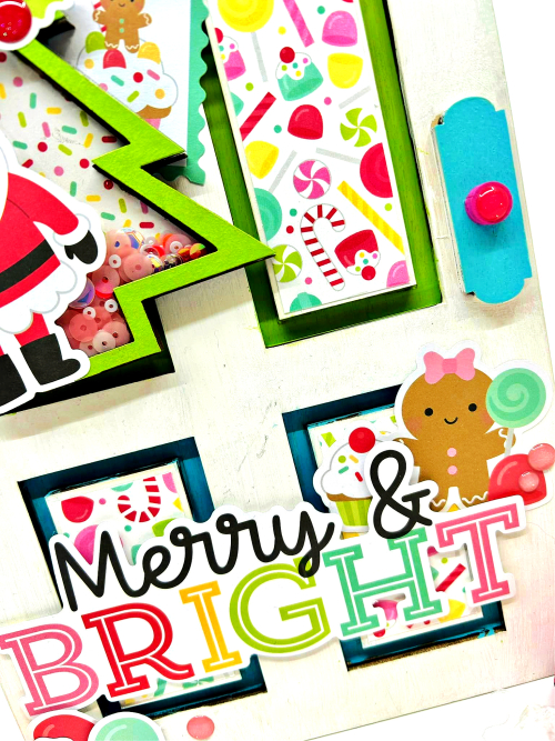 Clear_Scraps_Wooden Door Decor_Merry & Bright Welcome close up 2(1)