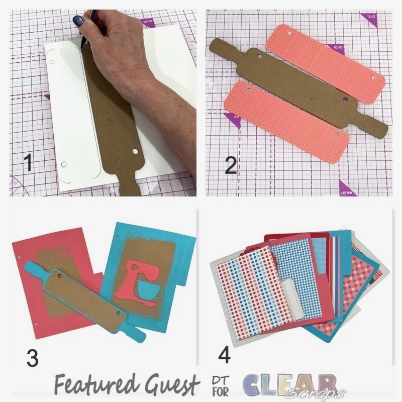 Clear_Scraps_Acrylic_Chipboard_Album_Shaped Embellishment Clear_Scraps_Acrylic_Chipboard_Album_Shaped Embellishment