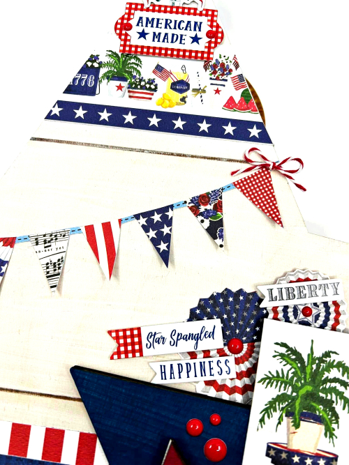 Clear_Scraps_Shiplap Shape_Triple Patriotic Star Home Decor close up 2(1)