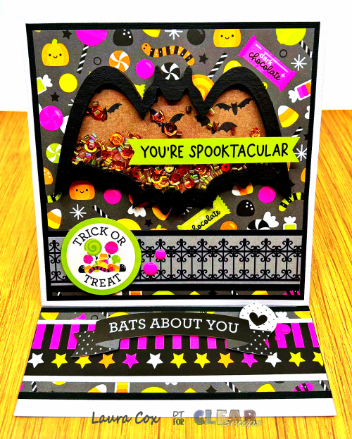 Clear_Scraps_Mini Shaker Bat_You're Spooktacular full easel(1)