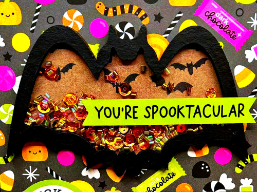 Clear_Scraps_Mini Shaker Bat_You're Spooktacular full easel copy