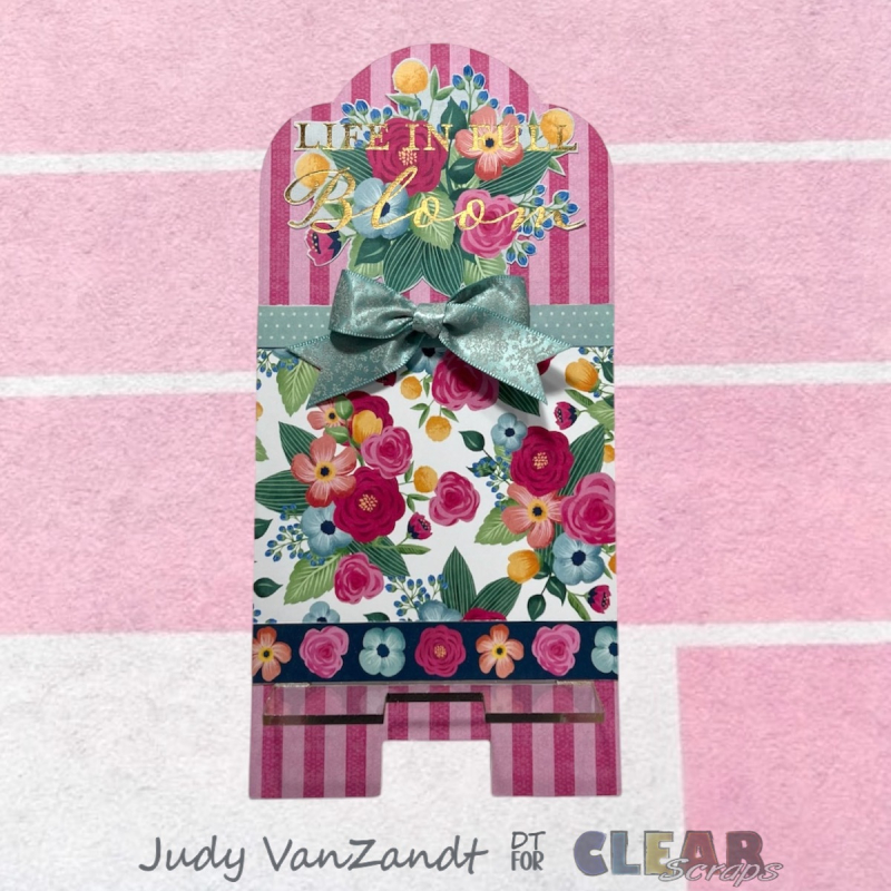 Clear_Scraps_Vintage_Acrylic_Phone Stand