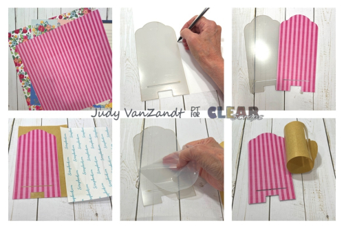 Clear_Scraps_Vintage_Acrylic_Phone Stand