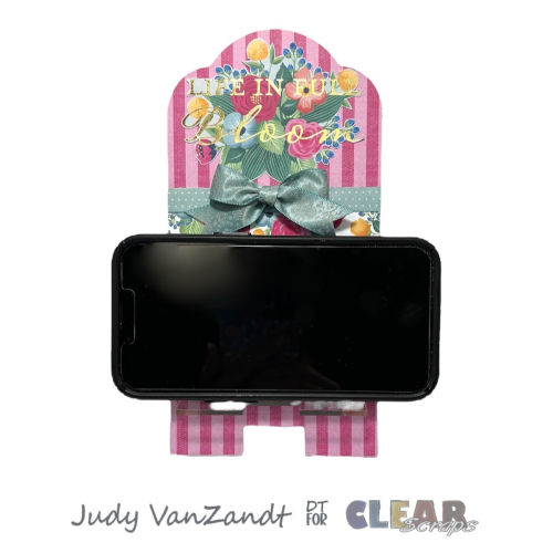 Clear_Scraps_Vintage_Acrylic_Phone Stand