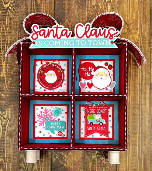 Clear_Scraps_shadow box_Santa Claus is Coming main(1)