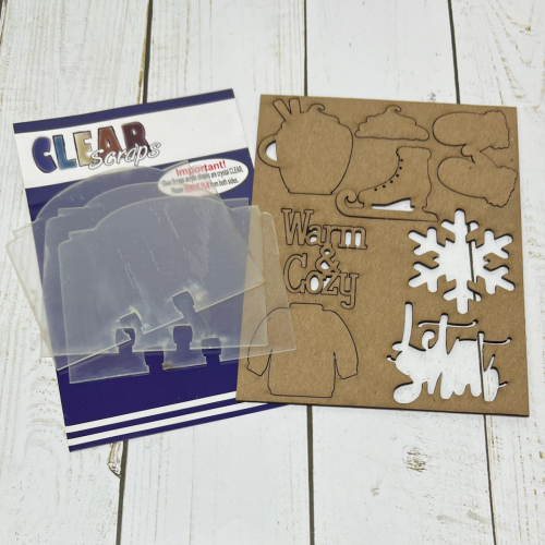 Clear-Scraps_Vintage_Acrylic_Memory Dex_Dividers_Chipboard_Punchout_Embellishments