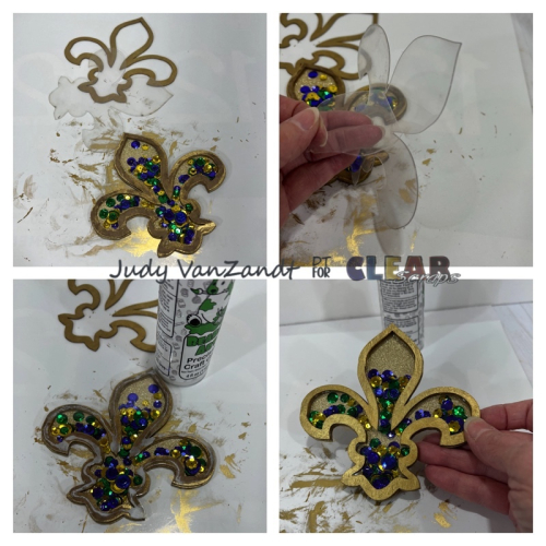 Clear_Scraps_Fleur-de-lis_Chipboard_Shaker Clear_Scraps_Fleur-de-lis_Chipboard_Shaker