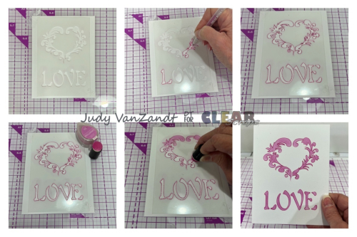Clear_Scraps_4x6_Love_ Stencil Clear_Scraps_4x6_Love_ Stencil