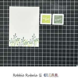 Clear Scraps flower shaker card 14