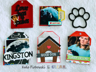 Mini Tag Album - Front Pages