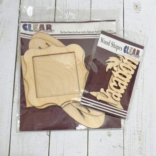 Clear_Scraps_3D_Frameable_Word n Shape_Vacation_Palm_Tree