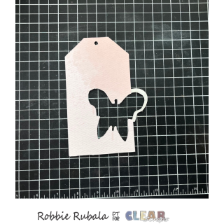 Clear Scraps butterfly shaker tag and bag 11