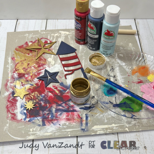 Clear_Scraps_Stars_Chipboard_Embellishment_Rocket_Chipboard_Embellishment