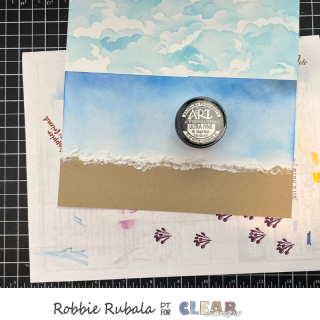 Beachy Scrapbook Display 8