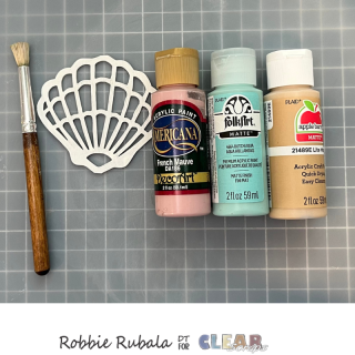 Beachy Scrapbook Display 11