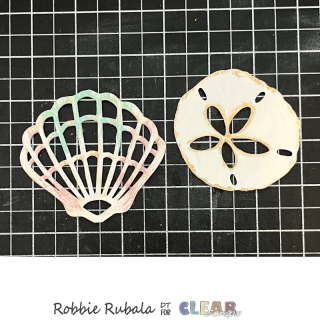 Beachy Scrapbook Display 12