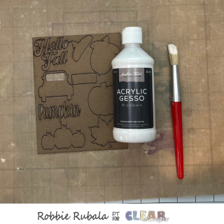 Fall embellishment punch out cards 1