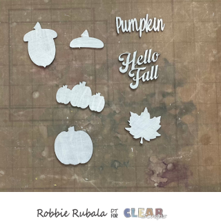 Fall embellishment punch out cards 2