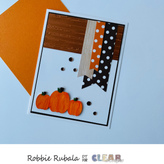 Fall embellishment punch out cards 16