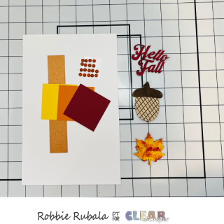 Fall embellishment punch out cards 17