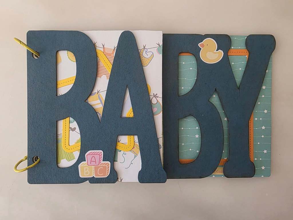 Baby Chipboard Album