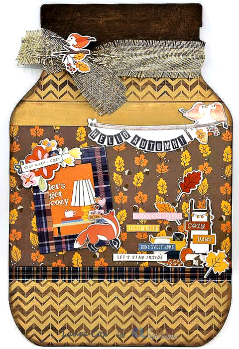 Clear Scraps–Mason Jar Shiplap–Hello Autumn