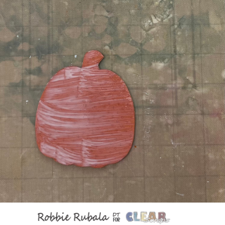 Using leftover pieces for a Fall hanger 9