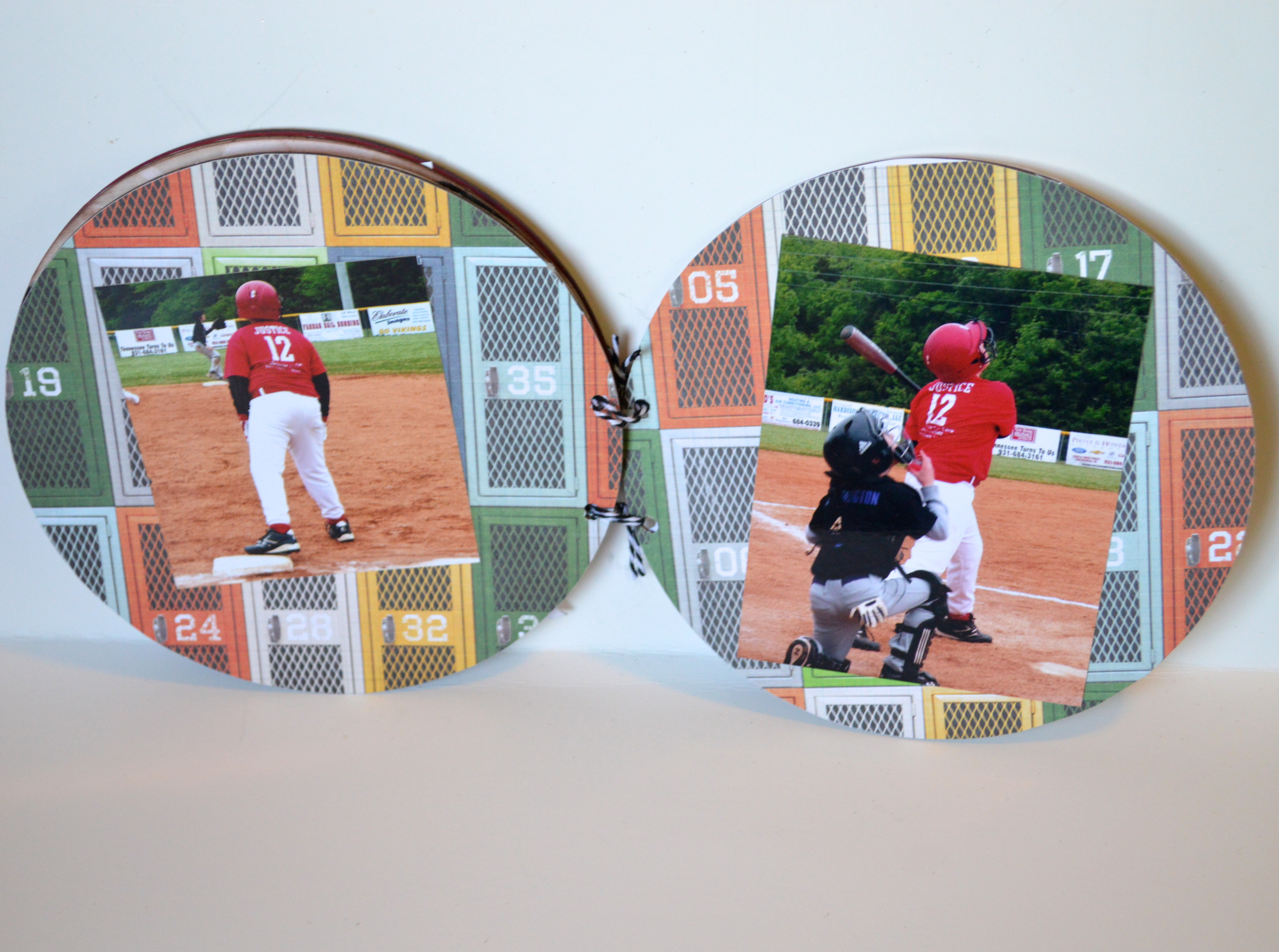 Clear Scrap Baseball Album Pinky Hobbs7