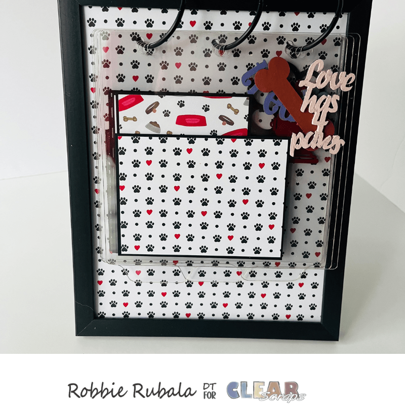 Clear Scraps Acrylic flip album